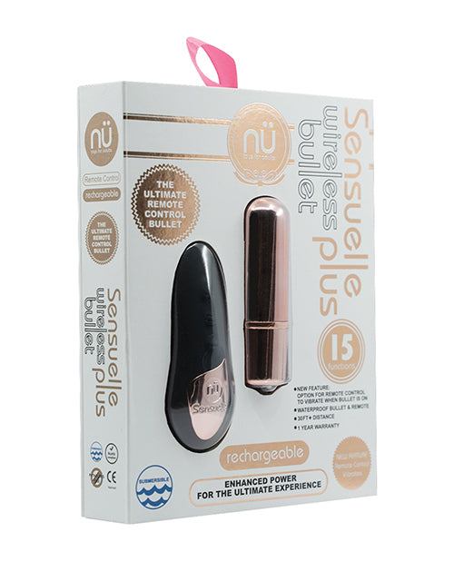 Sensuelle Wireless Bullet Plus: Remote Control Pleasure Product Image.