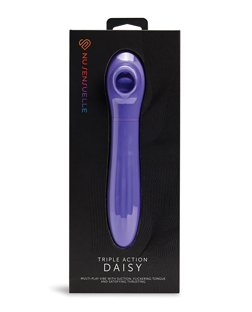 Nu Sensuelle Triple Action Daisy: The Ultimate Pleasure Experience Product Image.