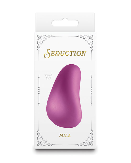 Masajeador corporal Seduction Mila - Rosa metálica Product Image.