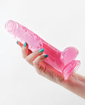 Fantasia Ballsy 7.5" Realistic Pink Dildo