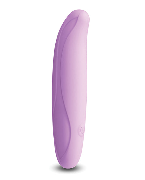 Inya Flirt - Dark Purple Luxury Vibrator: Elegant, Powerful, Rechargeable Product Image.