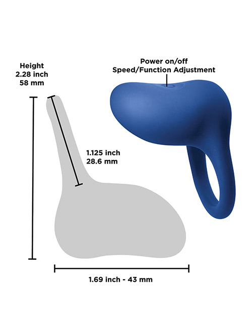 Inya Regal 振動環：同時刺激和充電愉悅 Product Image.