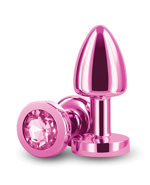 Rear Assets Petite Plug anal morado: una entrada lujosa a la exploración sensual Product Image.