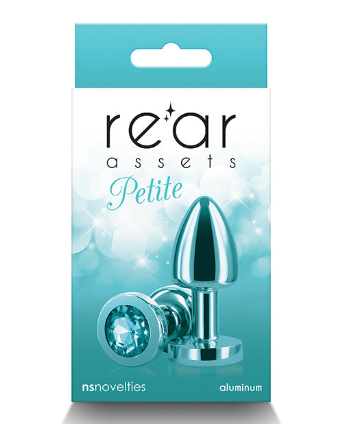 Rear Assets Petite Purple Anal Plug - A Luxurious Entry into Sensual Exploration Product Image.