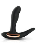 Renegade Sphinx Black Heated Prostate Massager with Vibrating Ball Sac Ring