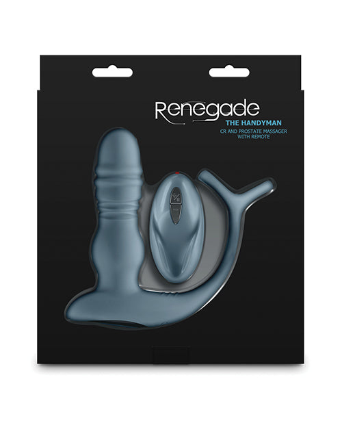 Renegade The Handyman: Anillo para el pene y masajeador de estimulación dual definitivo Product Image.