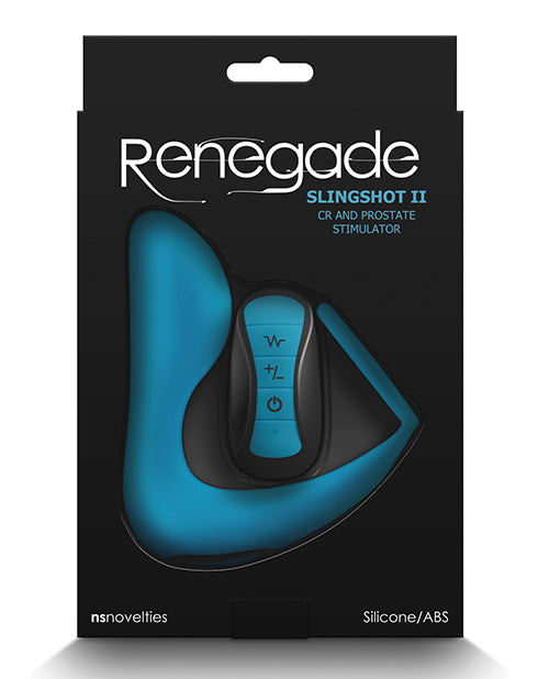 Renegade Slingshot II 附青色遙控器：提升您的親密旅程 Product Image.