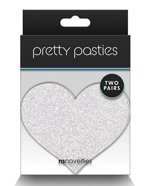 Glitter Heart Pasties - 2 Pair Product Image.