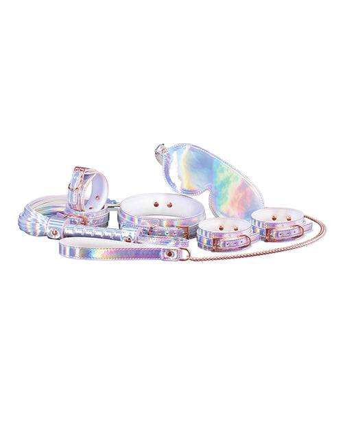 Cosmo Rainbow Bondage Kit: Mesmerising Holographic Design 🌈 Product Image.
