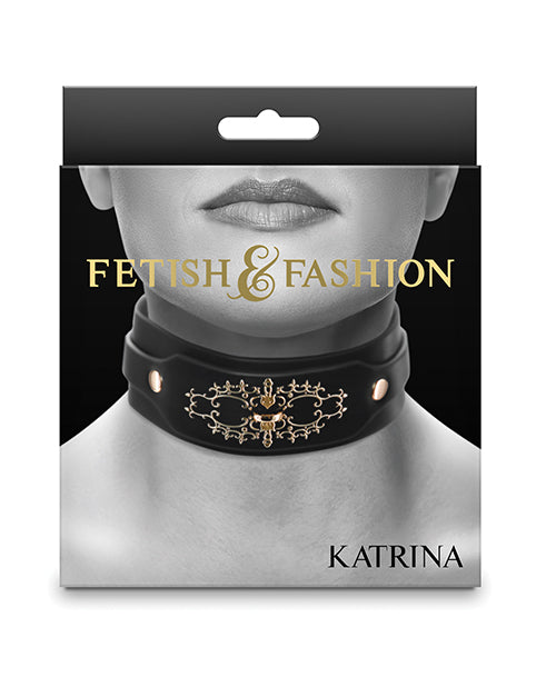 Fetish &amp; Fashion Collar Katrina - Negro Product Image.