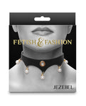 Fetish &amp; Fashion Jezebel 項圈 - 黑色