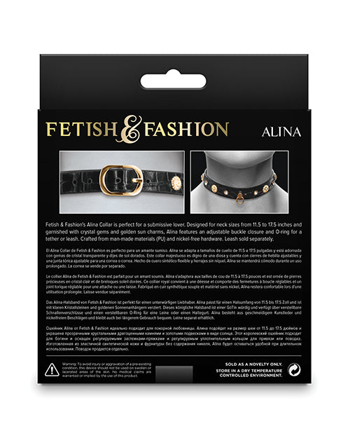 Fetish &amp; Fashion Collar Alina - Negro Product Image.