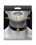 Fetish &amp; Fashion Collar Cara - Negro