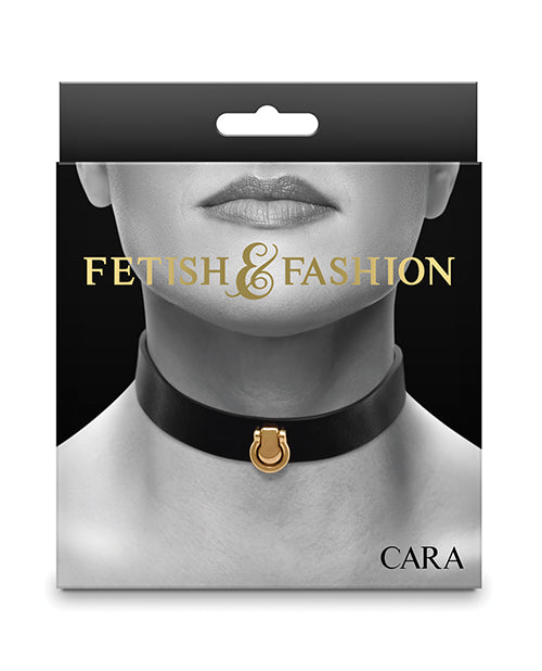 Fetish &amp; Fashion Collar Cara - Negro Product Image.
