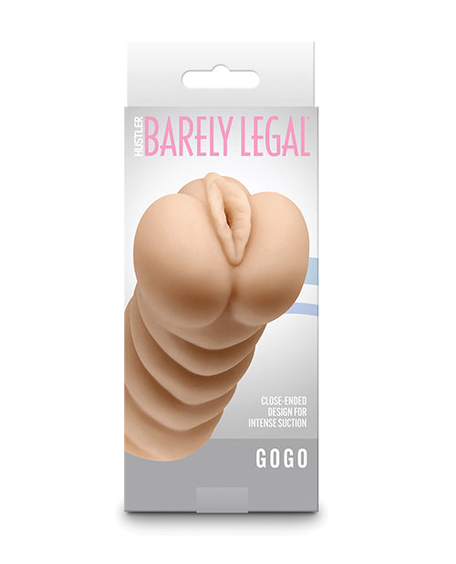 Barely Legal Gogo Stroker - White Product Image.