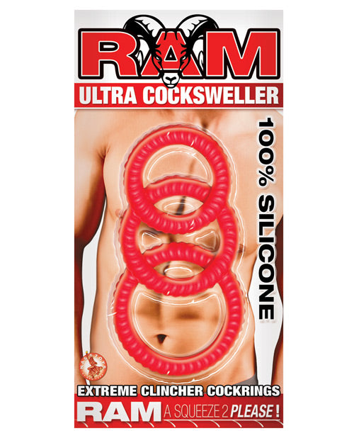 Ram Ultra Cocksweller: Anillos para el pene de silicona de primera calidad Product Image.