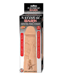 Natural Realskin Vibrating Penis Xtender - El mejor potenciador del placer