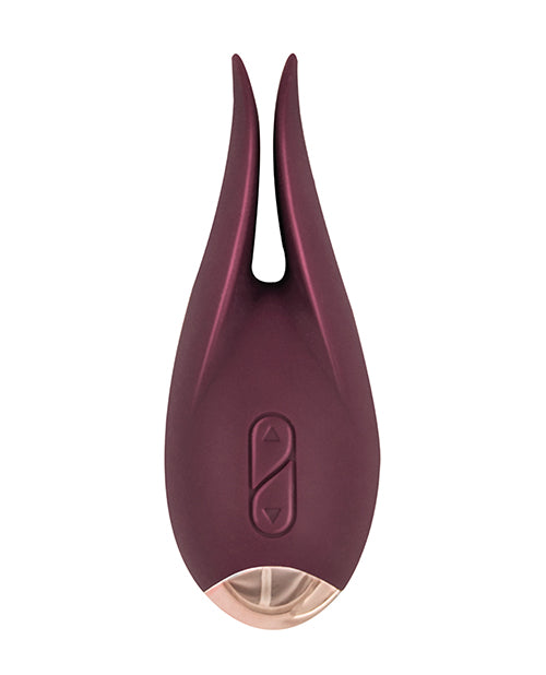 Lustful Lavish Eggplant 10 Function Stimulator: A Divine Sensation Product Image.