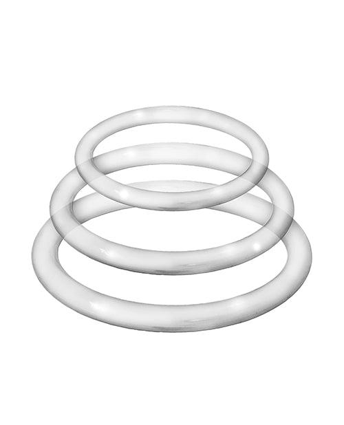 Set de Cockrings de Silicona Enhancer - Placer Personalizable Product Image.