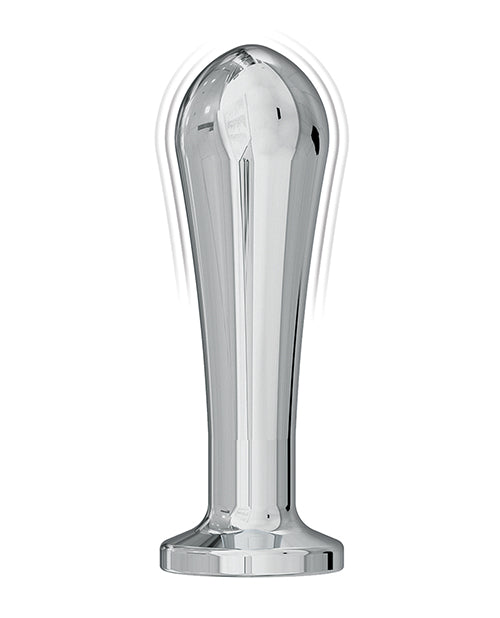 Ass-sation Remote Vibrating Metal Anal Bulb: A Touch of Elegance Product Image.