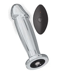 Ass-sation Silver Remote Vibrating Anal Stimulator