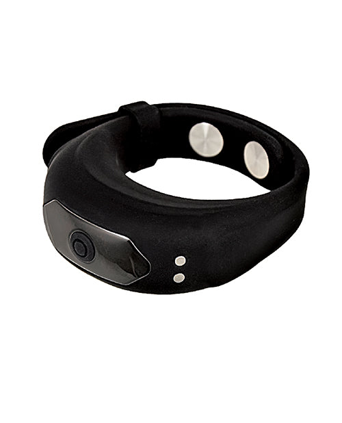 Nasstoys Cock Power Adjustable Belt Ring - Black Product Image.