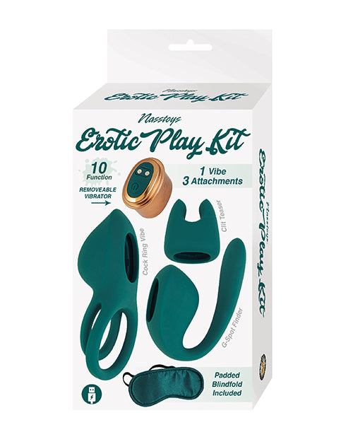 Kit de juegos eróticos verde de Nasstoys: un viaje hacia un placer inolvidable Product Image.