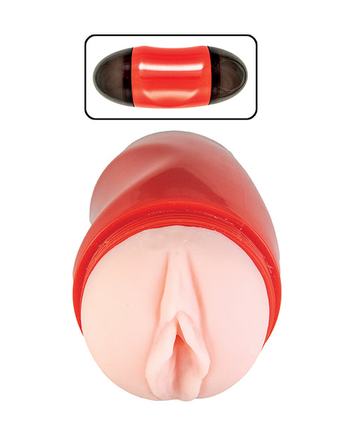 Delite 兩種方式口腔和陰道自慰器 - 白色 Product Image.
