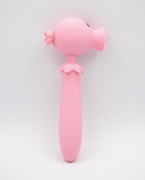 Natalie's Toy Box Pink Dual Stimulation Vibrator 🌟 Product Image.