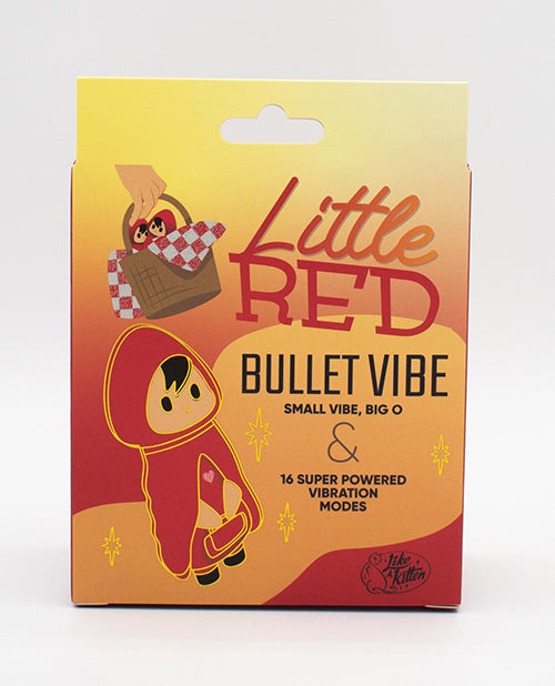 Natalie's Toy Box Little Red Bullet Vibrator - Intense Pleasure on the Go Product Image.