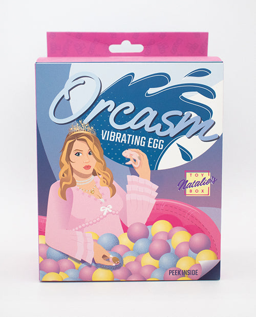 Natalie's Toy Box Orcasm Remote Controlled Wearable Egg Vibrator - Pink Product Image.