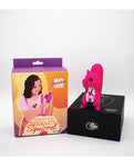 Natalie's Toy Box Ardilla gritadora - Juguete rojo con vibración y pulso de aire dual
