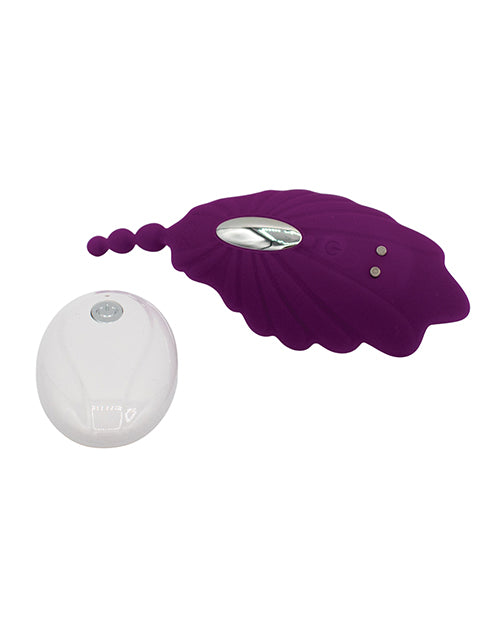 Shop for the Natalie's Toy Box Shell Yeah! Remote Controlled Wearable Egg Vibrator - Purple at My Ruby Lips