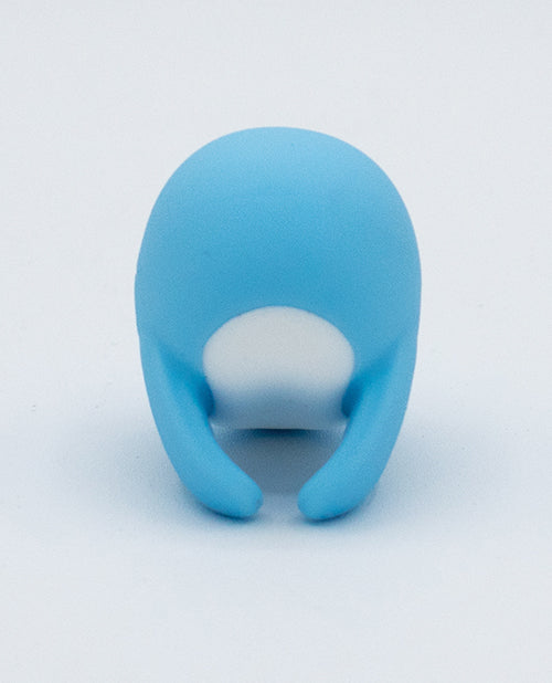 Vibrador para dedos Heavenly Humpback - Azul: tu billete al éxtasis Product Image.