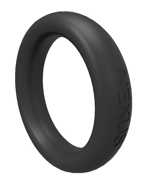 Nexus Enduro Plus Black Silicone Cock Ring Product Image.