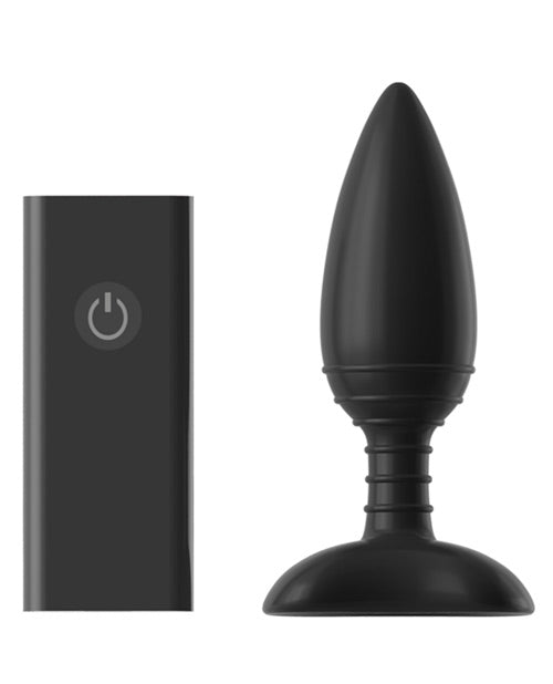 Nexus Ace Small Remote Plug Anal - Negro: Máximo placer vibratorio Product Image.