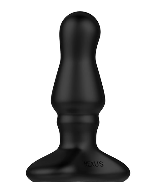 Nexus Bolster Inflatable Butt Plug - Black Product Image.