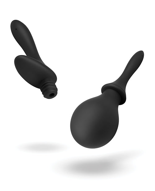 Nexus Black Anal Douche Set: Customisable, Efficient, Stimulating Product Image.