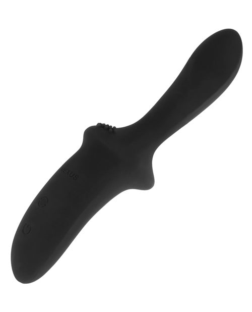 Sonda de próstata giratoria Nexus Sceptre negra Product Image.