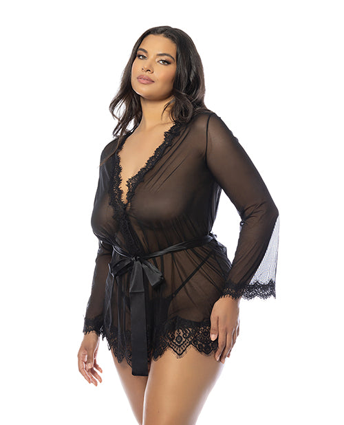 Shop for the Short Robe - 1X/2X at My Ruby Lips