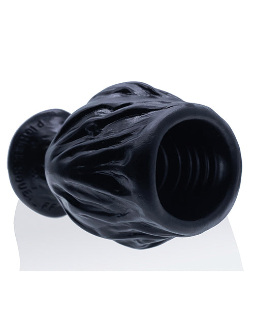 Oxballs Pighole Squeal FF Hollow Plug in Black Product Image.