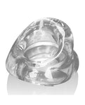 Oxballs Meat Padded Cock Ring - Clear: The Ultimate Bulge Booster