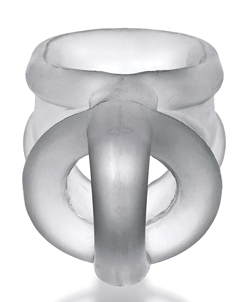 Oxballs Ballsling Ball Split Sling - Clear Ice: máximo placer y comodidad Product Image.