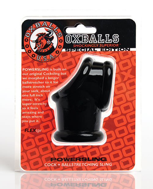 Oxballs Powerballs Cocksling &amp; Ball Stretcher: máxima mejora íntima Product Image.