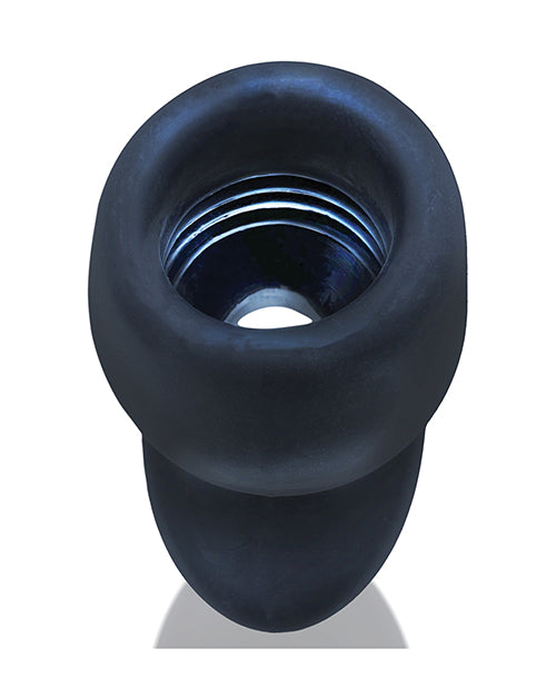Oxballs Morphhole 2 Gaper Plug Grande - Black Ice: Ultimate Pleasure Plug Product Image.