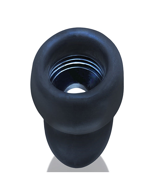 Oxballs Morphhole 1 Gaper Plug Pequeño - Black Ice: Experiencia de Placer Máxima Product Image.