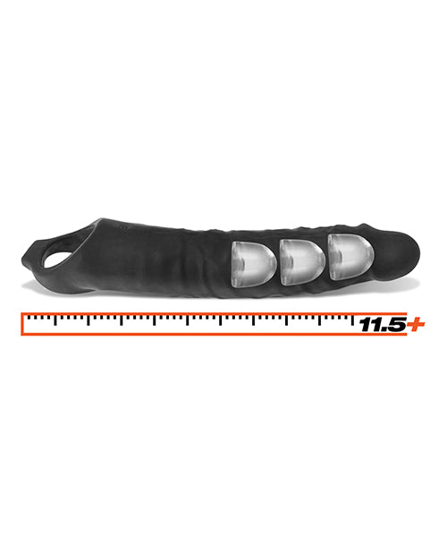 Oxballs Snake Funda para pene de alcance profundo - Hielo: Eleva tu placer Product Image.