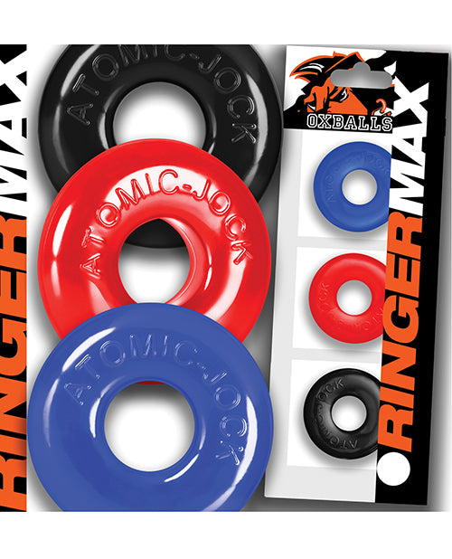 Oxballs Ringer Max 3 Pack Cockrings Product Image.