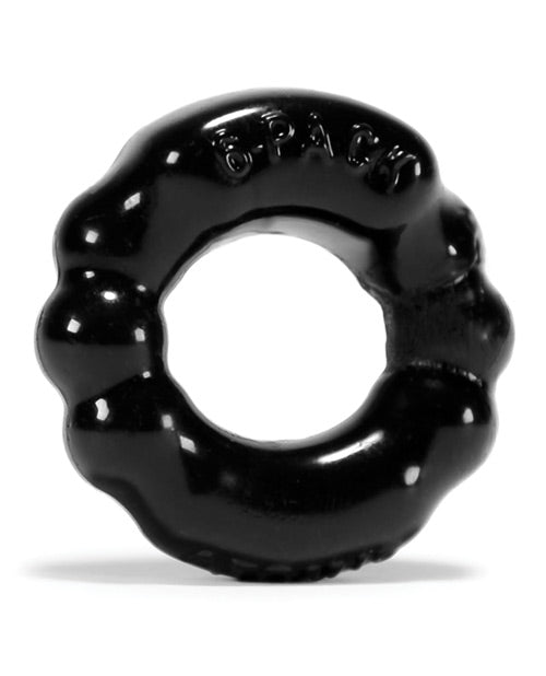 Anillo para el pene con forma de paquete de 6 Oxballs Atomic Jock: máximo placer y ajuste perfecto Product Image.