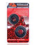 OXBALLS TruckT Cock &amp; Ball Ring Edición especial - Paquete nocturno (2 tamaños)